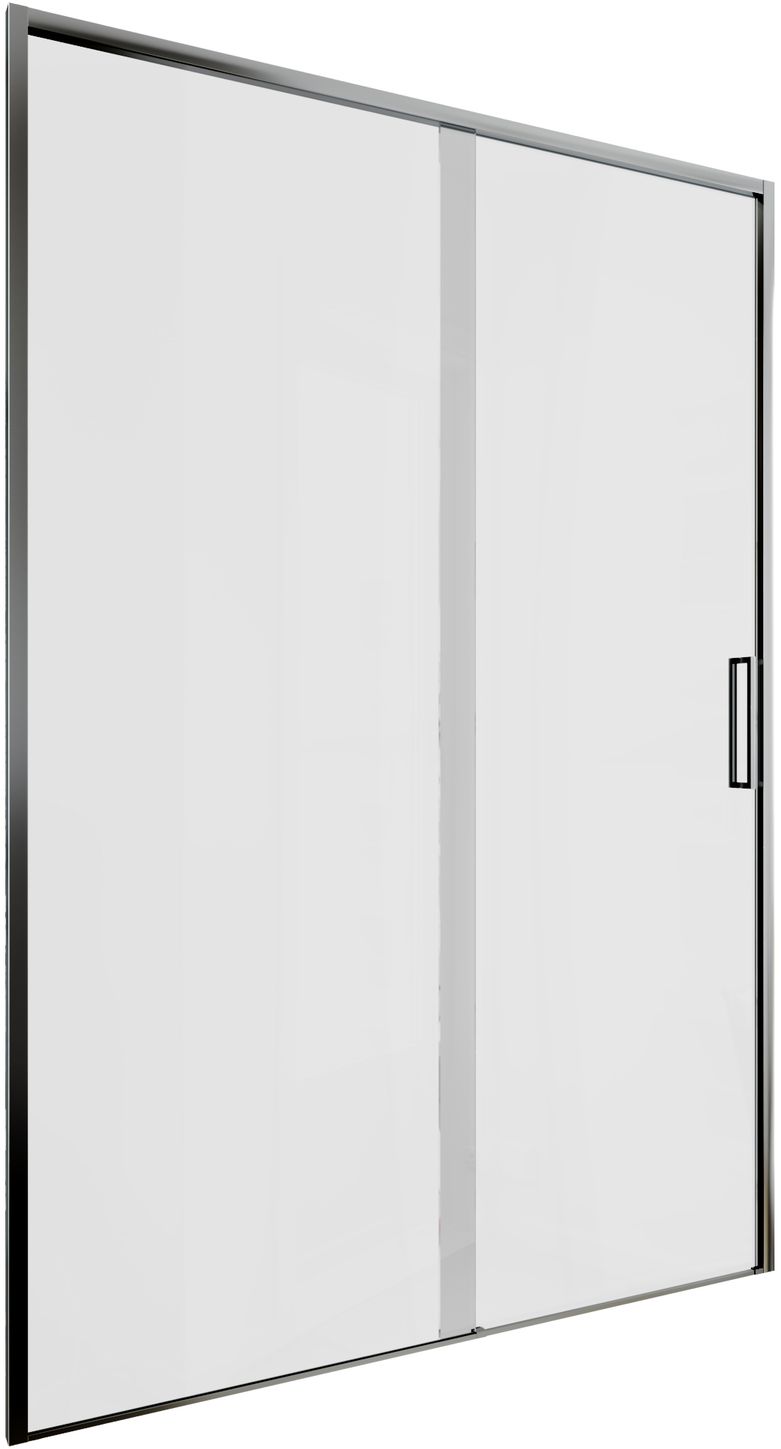 Душевая дверь Aquanet Pleasure Evo 130 AE65-N130-BT профиль черный, прозрачное стекло душевая дверь aquanet alfa naa6121 120 прозрачное стекло