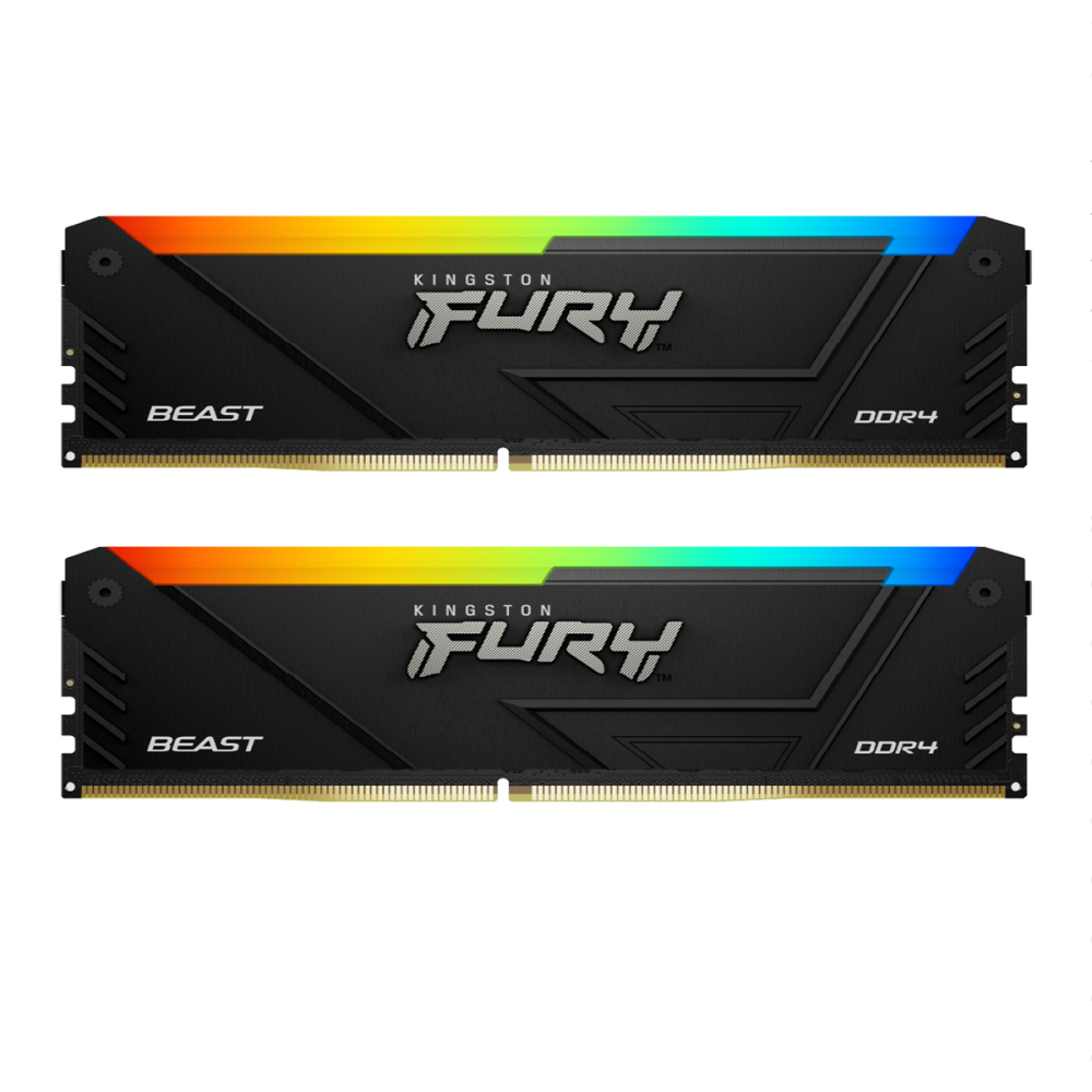 

Оперативная память Kingston Fury Beast DDR4 2x8Gb 3733MHz, Fury Beast