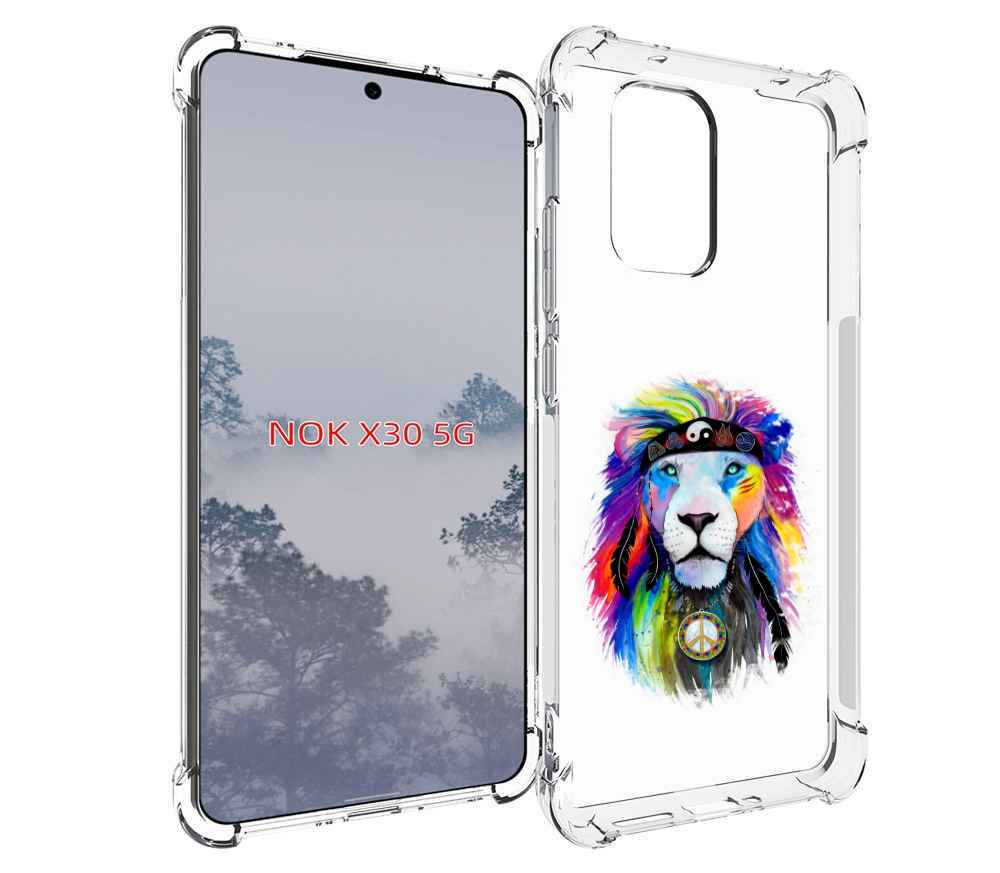 

Чехол MyPads Лев 3 для Nokia X30 5G, Tocco