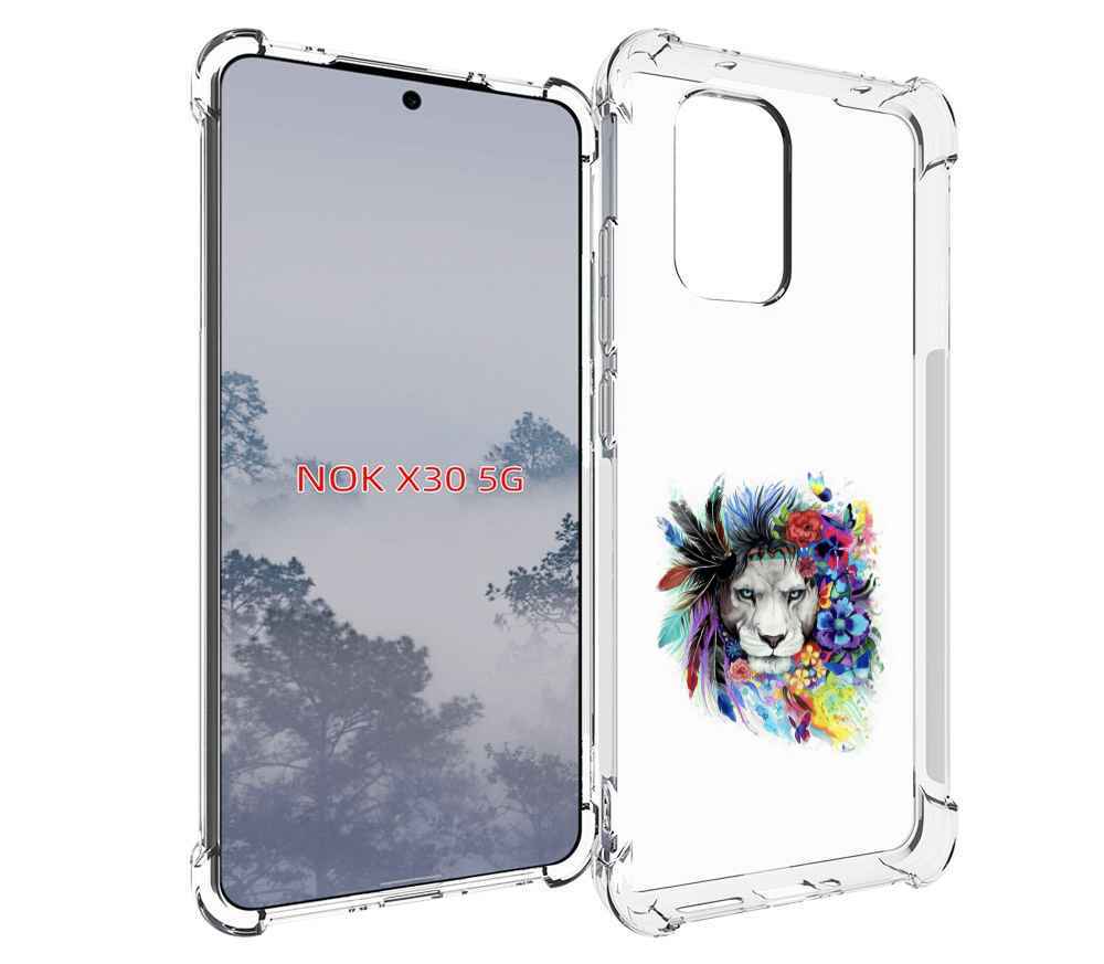 

Чехол MyPads Лев 2 для Nokia X30 5G, Tocco