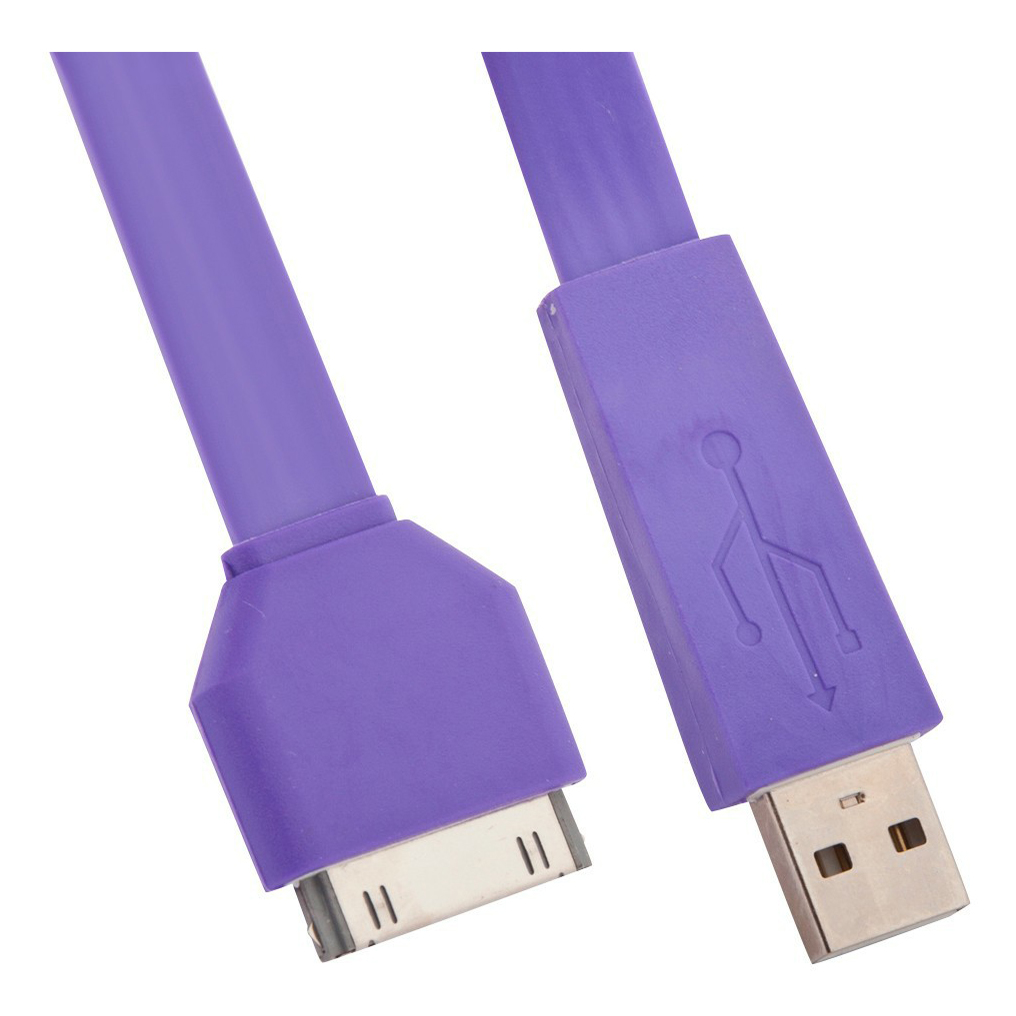 

Кабель USB Liberty Project для Apple 30 pin сиреневый