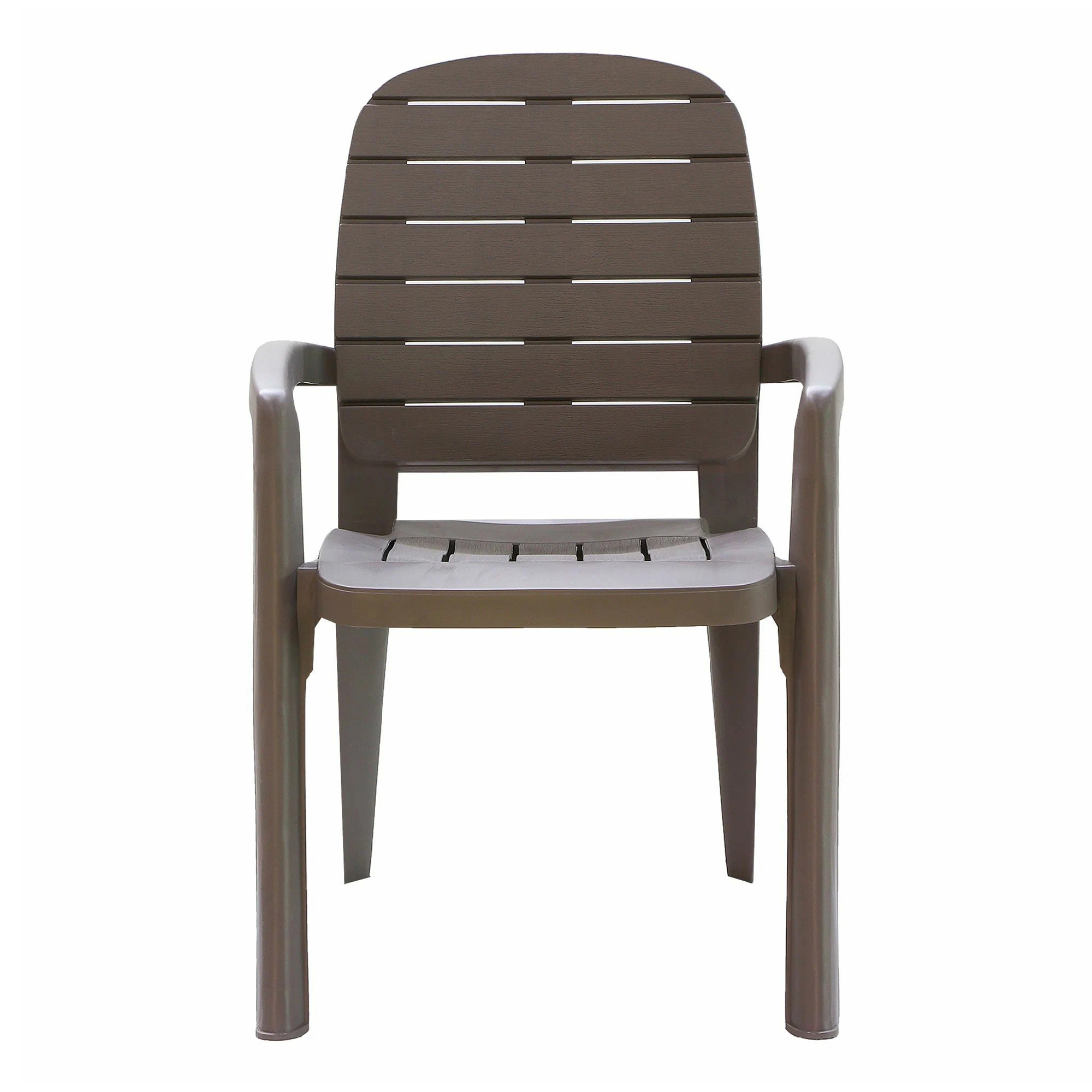 Кресло для зон ожидания и отдыха Элластик-Пласт Прованс мокко 60 х 58 х 91,5 см