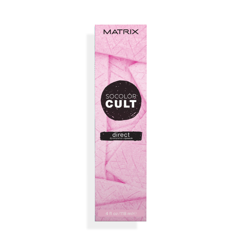 Краска для волос Matrix Socolor Cult  Краситель прямого действия розовый бабл-гам 118 мл