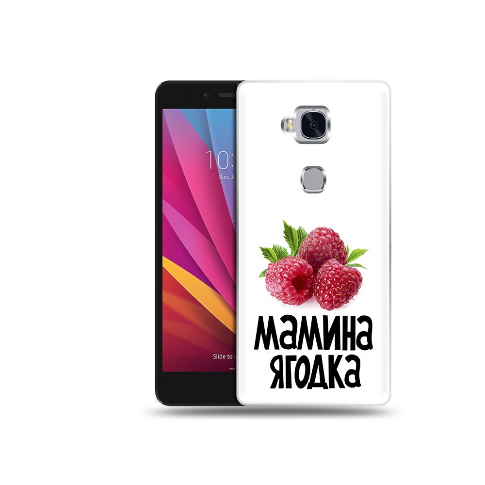 

Чехол MyPads Tocco для Honor 5X мамина ягодка (PT24996.45.456), Прозрачный, Tocco