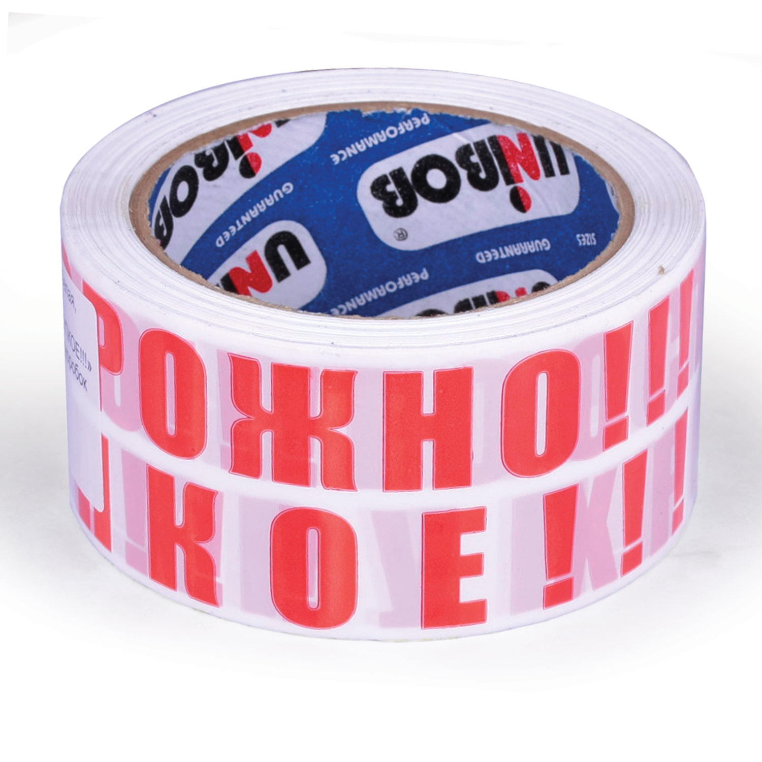 

Клейкая лента 50 мм х 66 м, белая толщина 50 микрон, UNIBOB, 6 шт, Белый