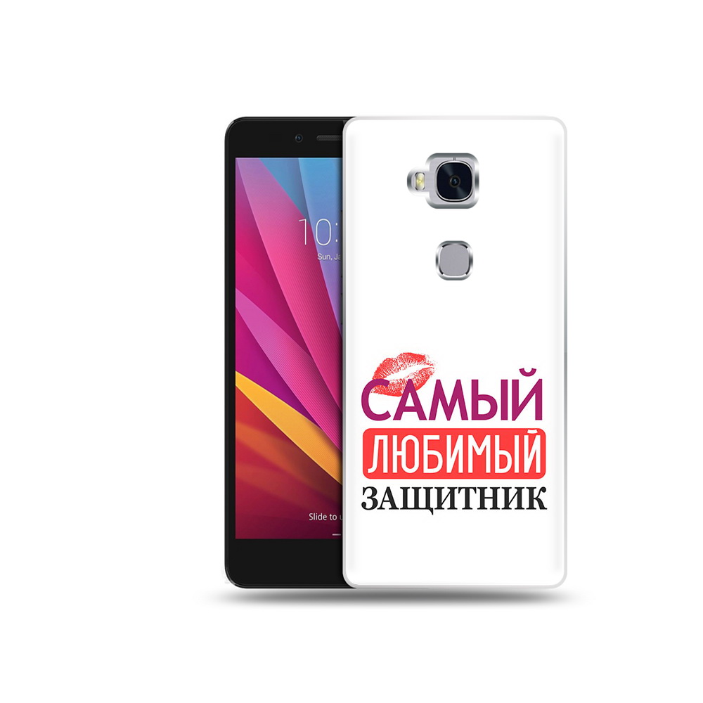 

Чехол MyPads Tocco для Honor 5X любимый защитник (PT24996.45.451), Прозрачный, Tocco