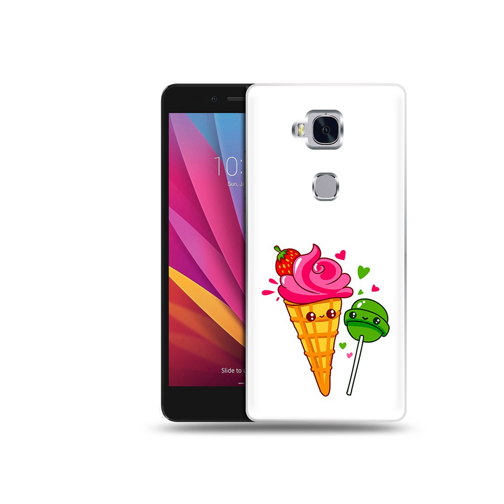 

Чехол MyPads Tocco для Honor 5X Вкусняшки (PT24996.45.45), Прозрачный, Tocco