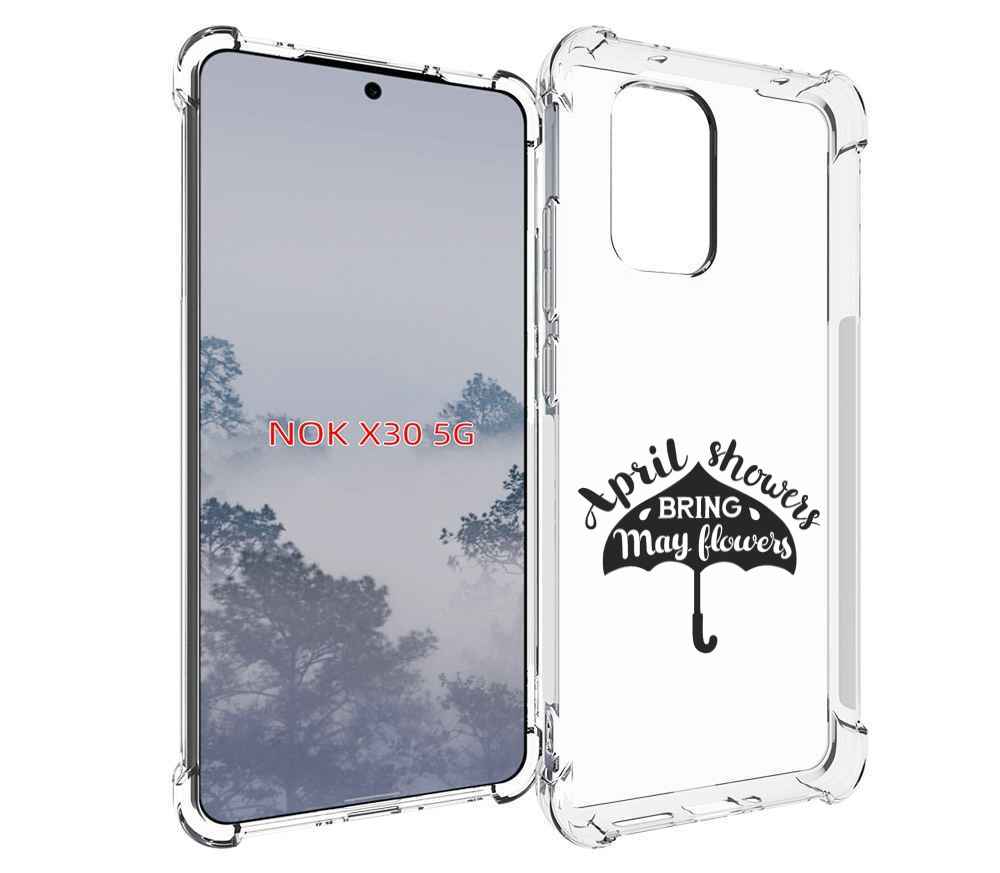 

Чехол MyPads Зонтик для Nokia X30 5G, Tocco