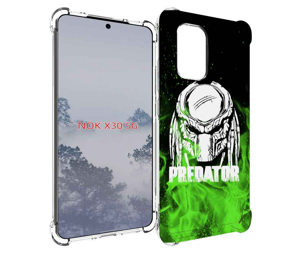 

Чехол MyPads Знак-хищника для Nokia X30 5G, Tocco