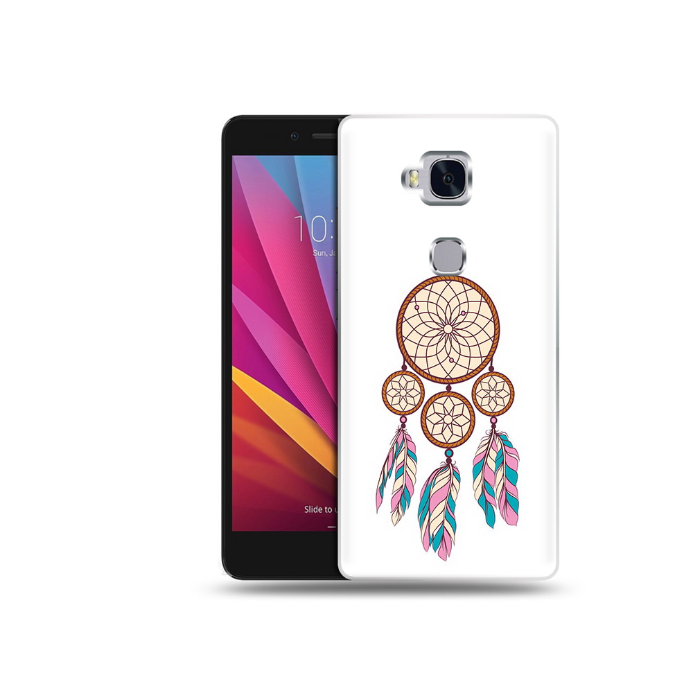 

Чехол MyPads Tocco для Honor 5X ловец снов бежевый (PT24996.45.442), Прозрачный, Tocco