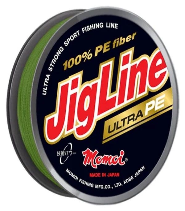 

Плетеный шнур Jigline Ultra PE, 0.14 мм/10.0 кг, 100 м, хаки, Зеленый, Jigline Ultra