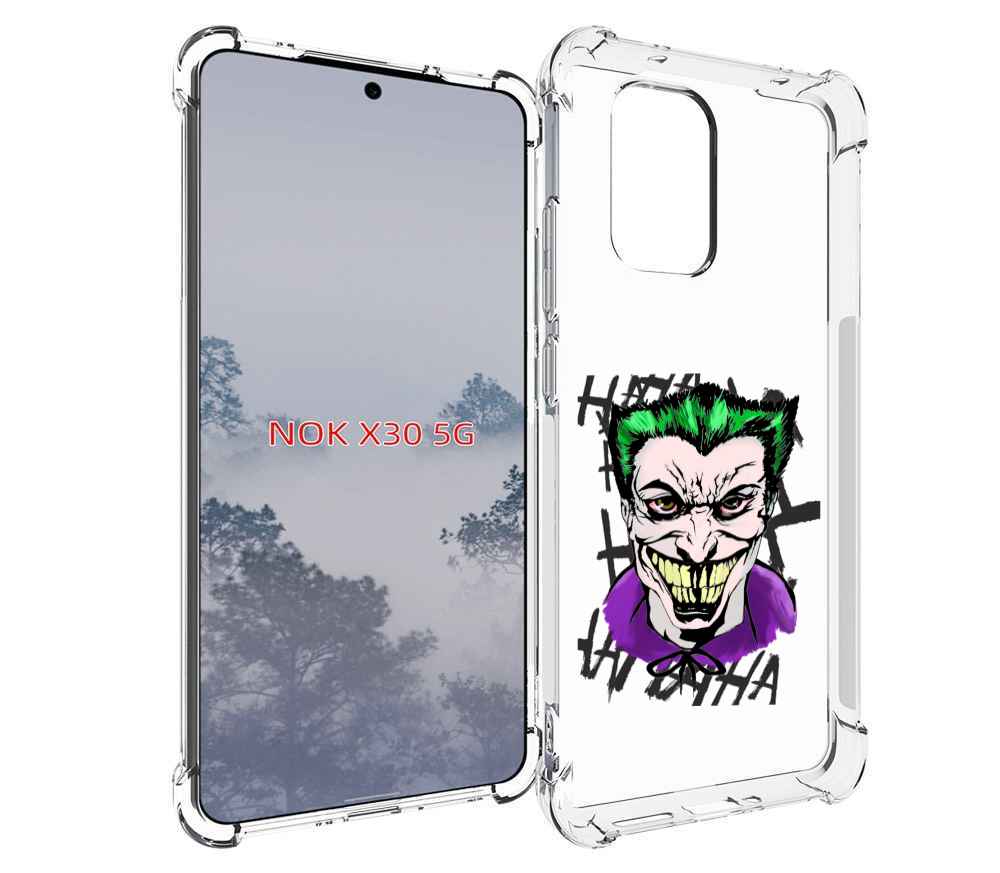 

Чехол MyPads Джокер-крейзи для Nokia X30 5G, Tocco