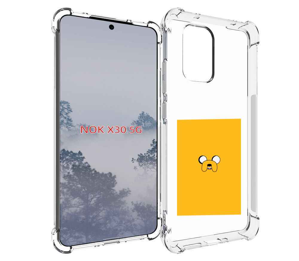 

Чехол MyPads Джейк-время-приключений для Nokia X30 5G, Tocco