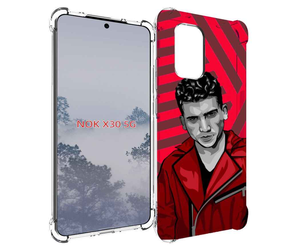 

Чехол MyPads Денвер-бумажный-дом для Nokia X30 5G, Tocco