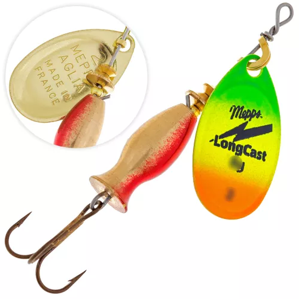 

Блесна Mepps Aglia Long Cast 2 Tiger, Разноцветный, Aglia Long Cast