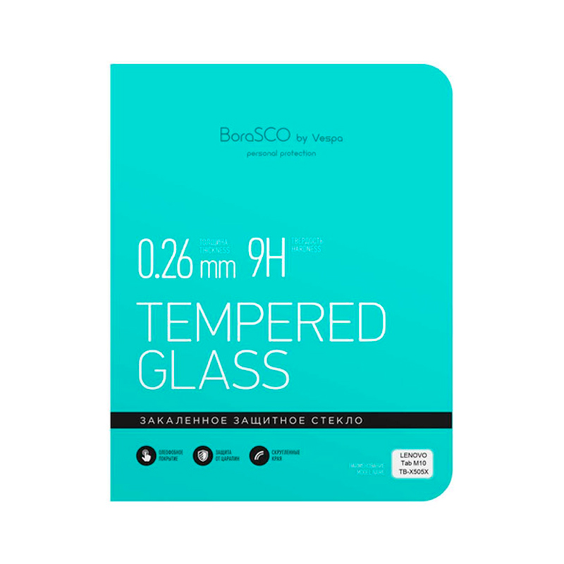 

Защитное стекло BORASCO 38151 для Lenovo Tab M10 TB-X505X 10.1