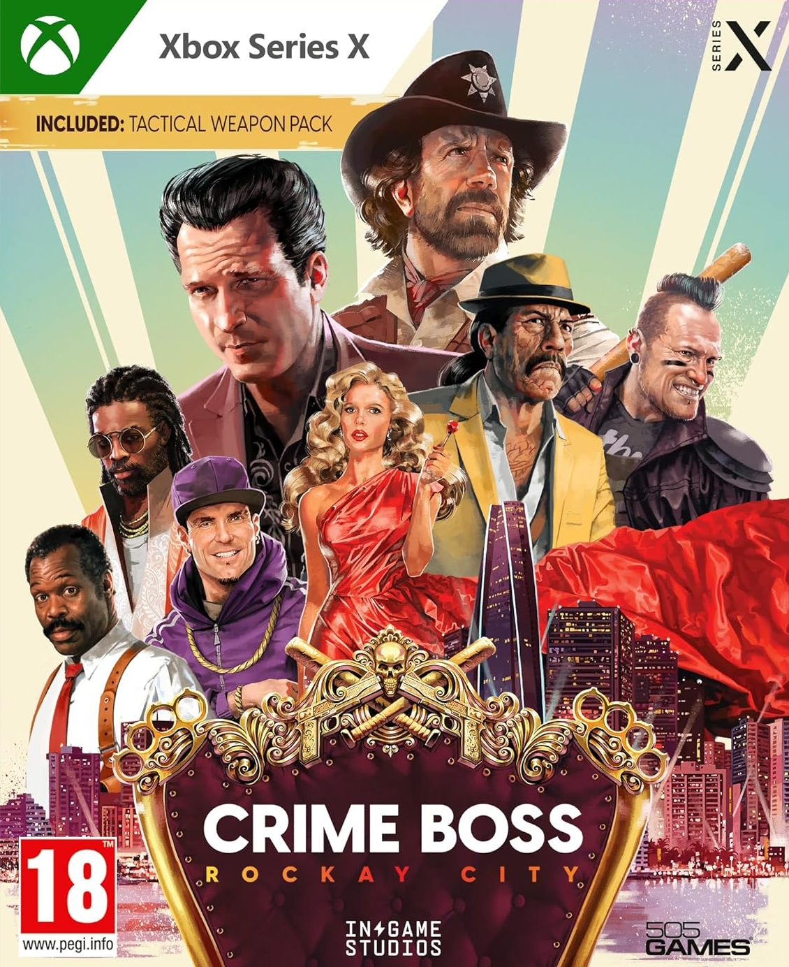 

Игра Crime Boss: Rockay City (Xbox Series X, полностью на иностранном языке), Crime Boss: Rockay City