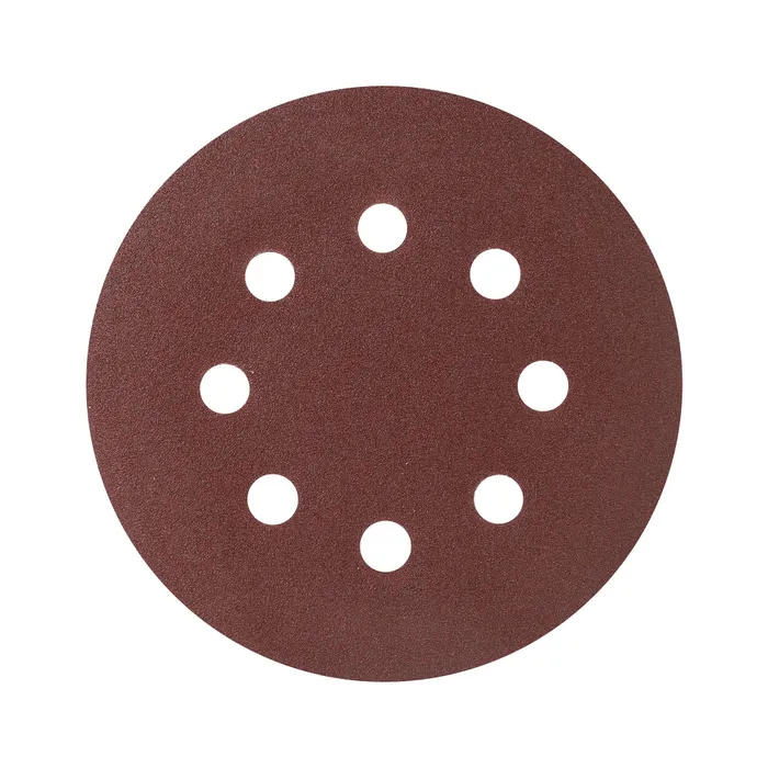 Диск шлифовальный на липучке с отверстиями TSUNAMI 150мм, Р100