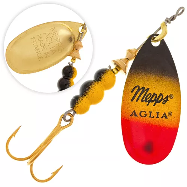 

Блесна Mepps Aglia Furia №4, Разноцветный, Aglia Furia