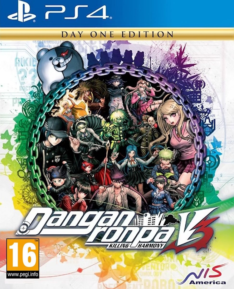 

Игра Danganronpa V3: Killing Harmony (PS4, полностью на иностранном языке), Danganronpa V3: Killing Harmony Day One Edition