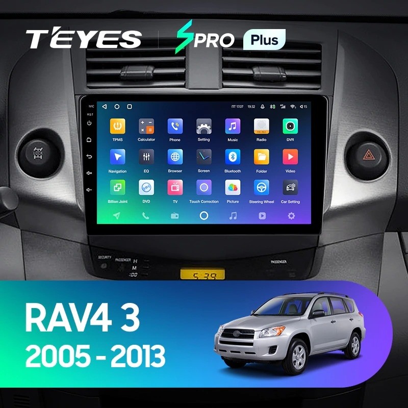 Штатная магнитола Teyes SPRO Plus 6128 Toyota RAV4 3 XA30 2005-2013 9 3660000₽