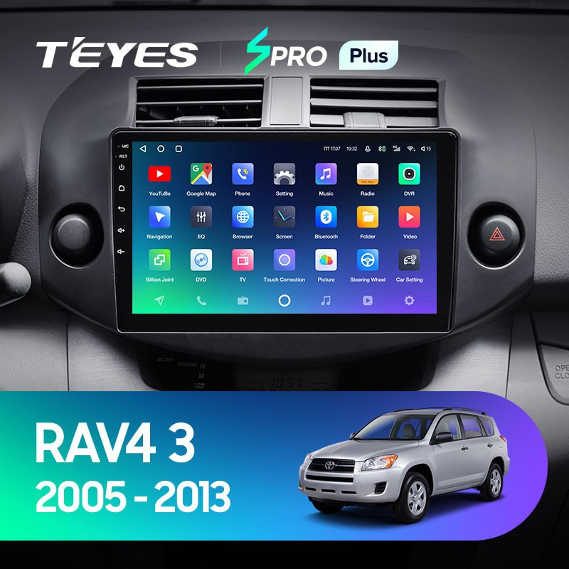 Штатная магнитола Teyes SPRO Plus 6128 Toyota RAV4 3 XA30 2005-2013 10 3660000₽