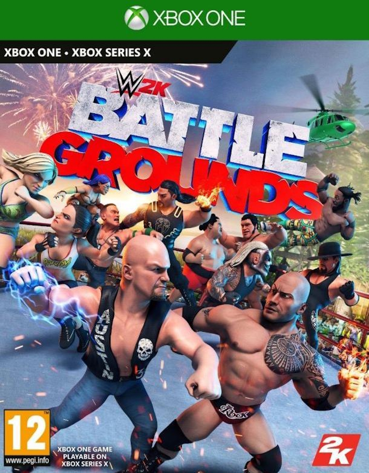 Игра WWE 2K Battlegrounds (Xbox One, полностью на русском языке)