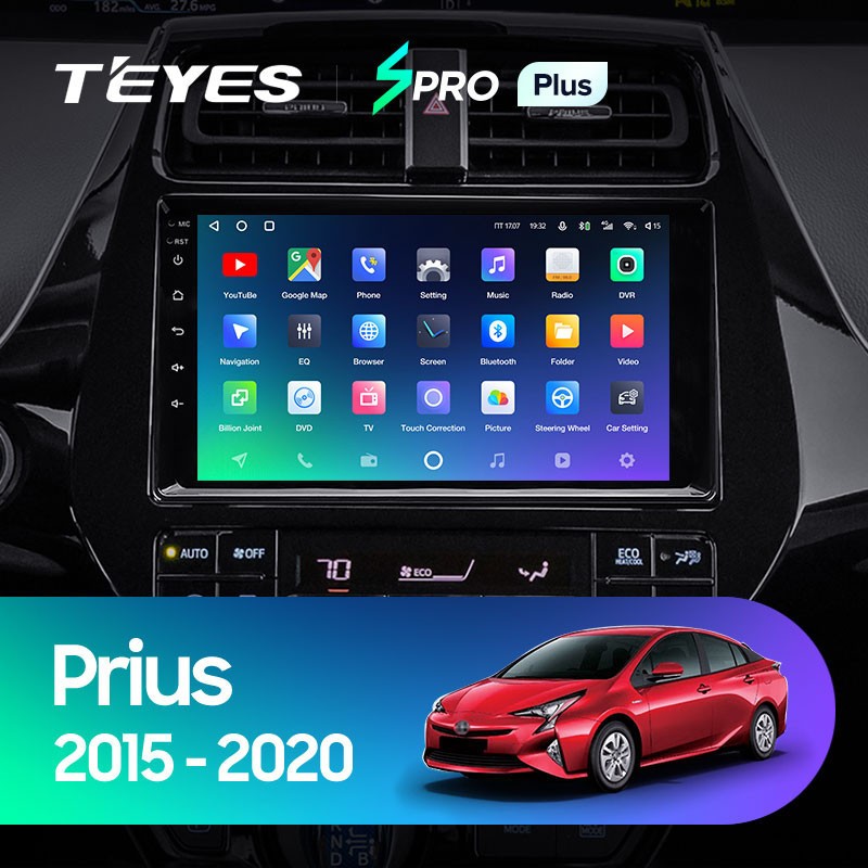 Штатная магнитола Teyes SPRO Plus 6128 Toyota Prius XW50 2015-2020 3690000₽