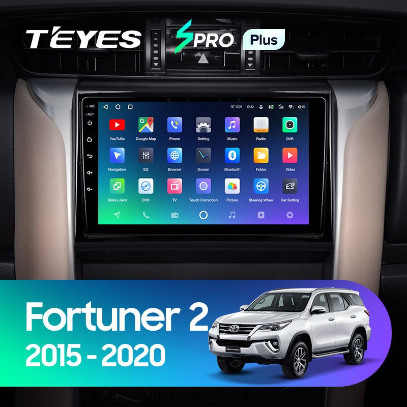 Штатная магнитола Teyes SPRO Plus 6128 Toyota Fortuner 2 2015-2018 3750000₽