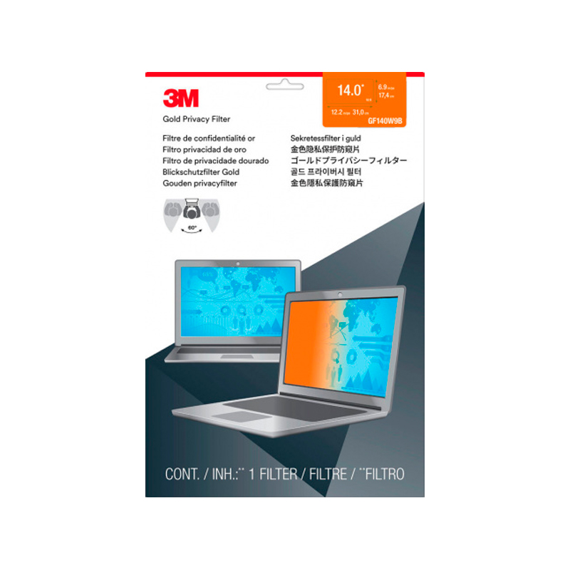 

Защитная пленка 3M GF140W9B для ноутбука 14 Gold