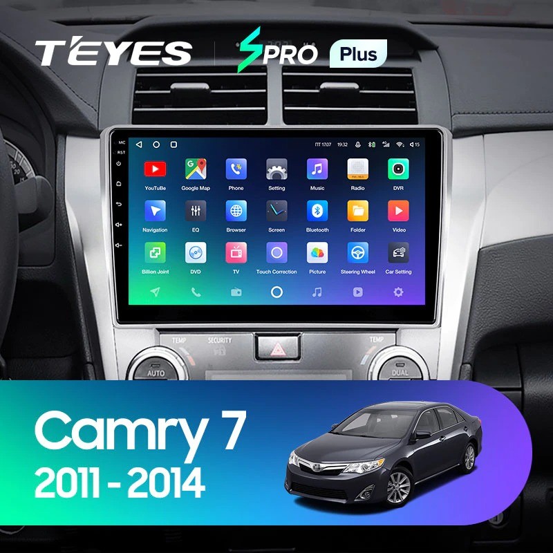 Штатная магнитола Teyes SPRO Plus 6128 Toyota Camry 7 XV 50 55 2011-2014 Тип-A 3770000₽
