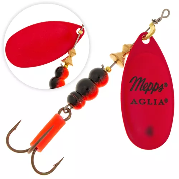 

Блесна Mepps Aglia Fluo rouge №5, Aglia fluo