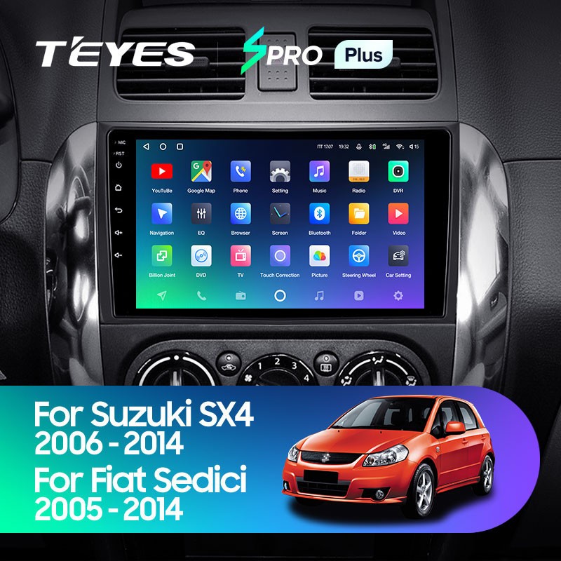 Штатная магнитола Teyes SPRO Plus 6128 Suzuki SX4 1 2006-2014 3630000₽