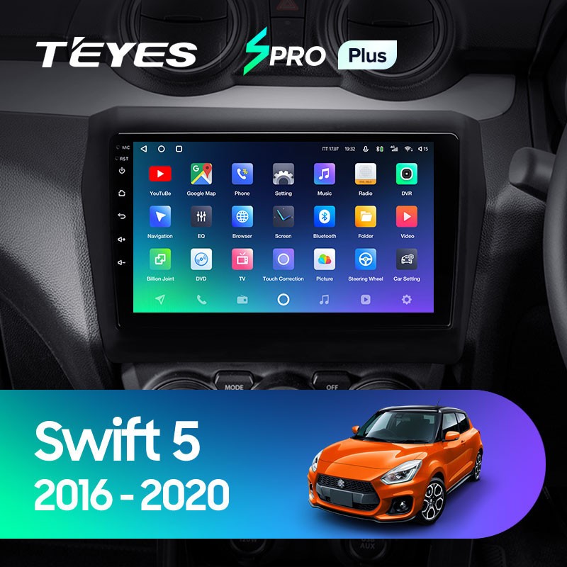 Штатная магнитола Teyes SPRO Plus 6128 Suzuki Swift 5 2016-2020 3680000₽