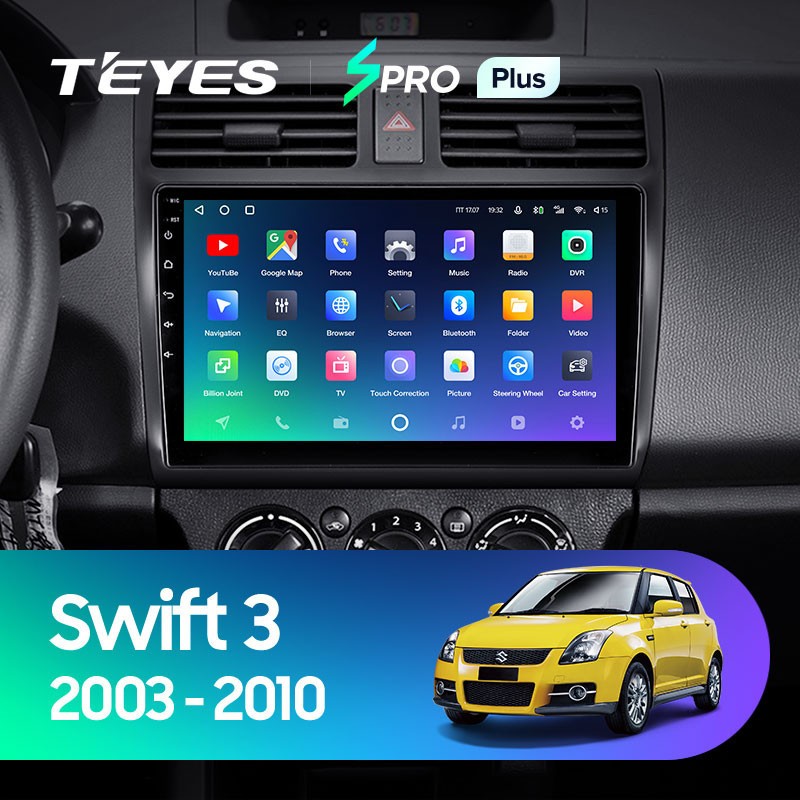 Штатная магнитола Teyes SPRO Plus 6128 Suzuki Swift 3 2003-2010 3690000₽