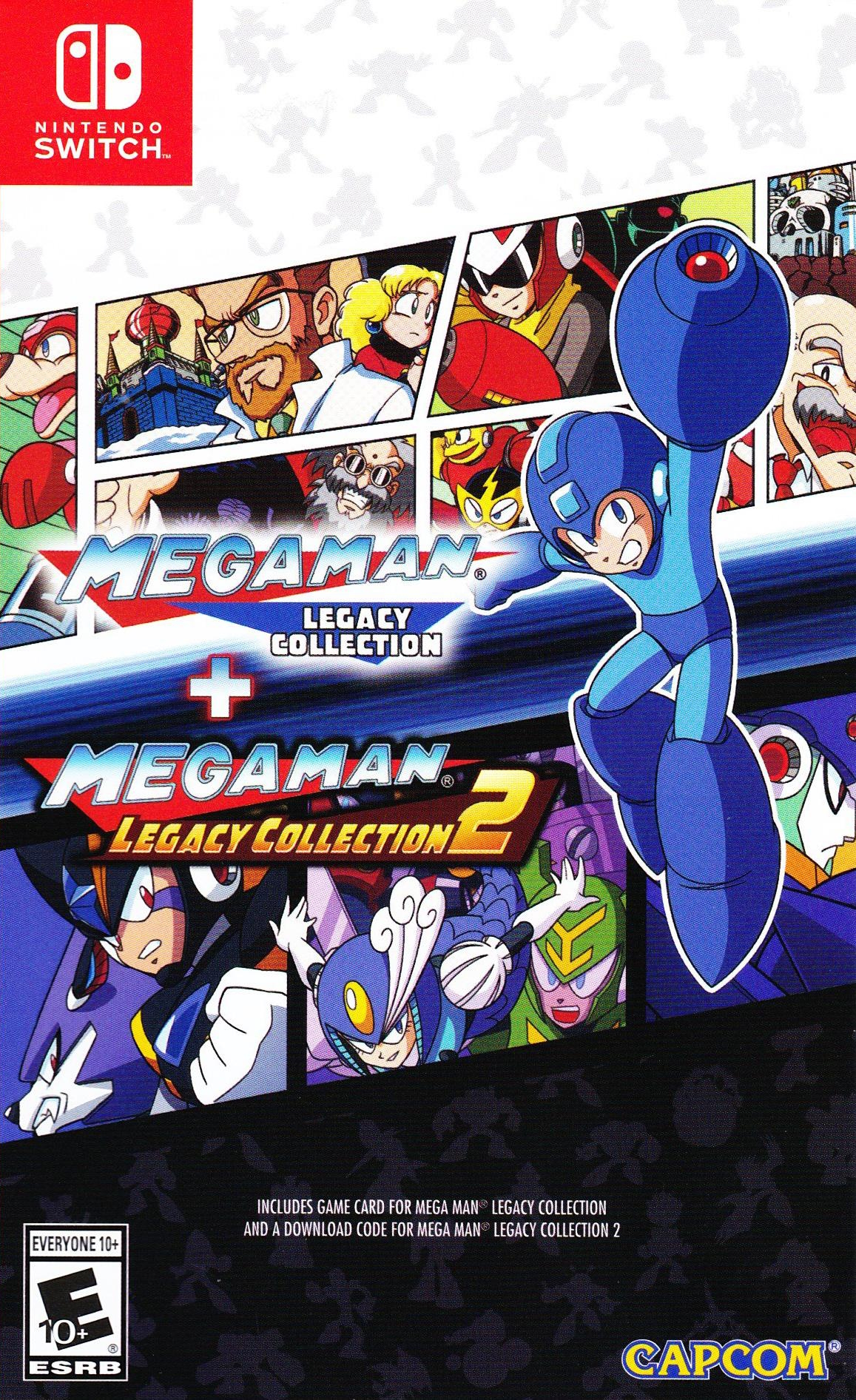 Игра Mega Man: Legacy Collection 1 + 2 (Nintendo Switch, полностью на иностранном языке)