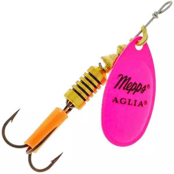 

Блесна Mepps Aglia fluo rose №1, Розовый, Aglia fluo