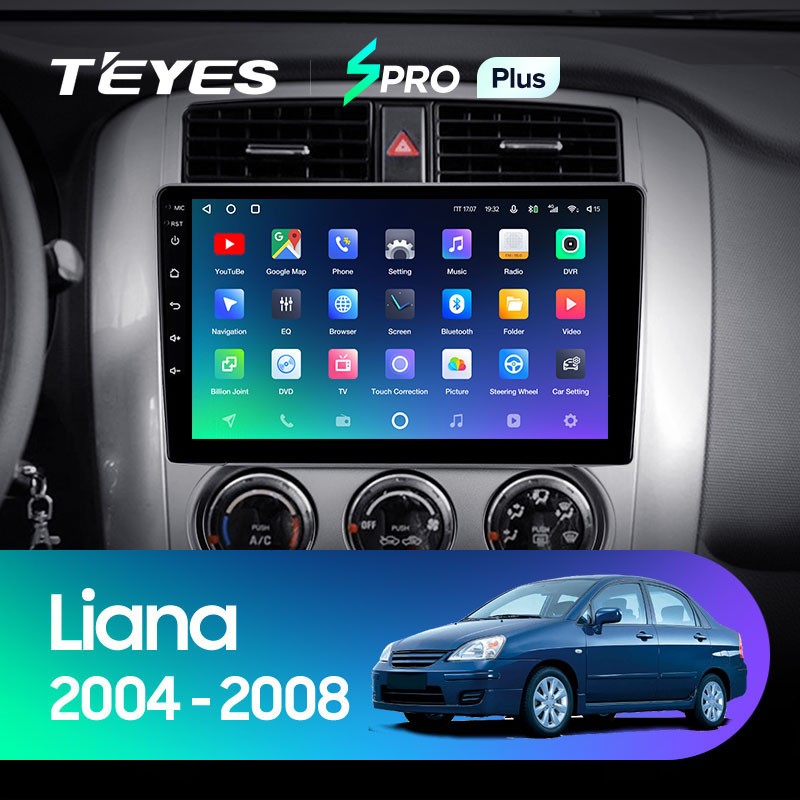 Штатная магнитола Teyes SPRO Plus 6128 Suzuki Liana 1 2004-2008 3720000₽