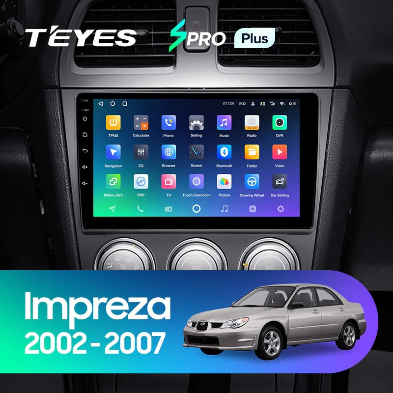 Штатная магнитола Teyes SPRO Plus 6128 Subaru Impreza GD GG 2002-2007 4060000₽