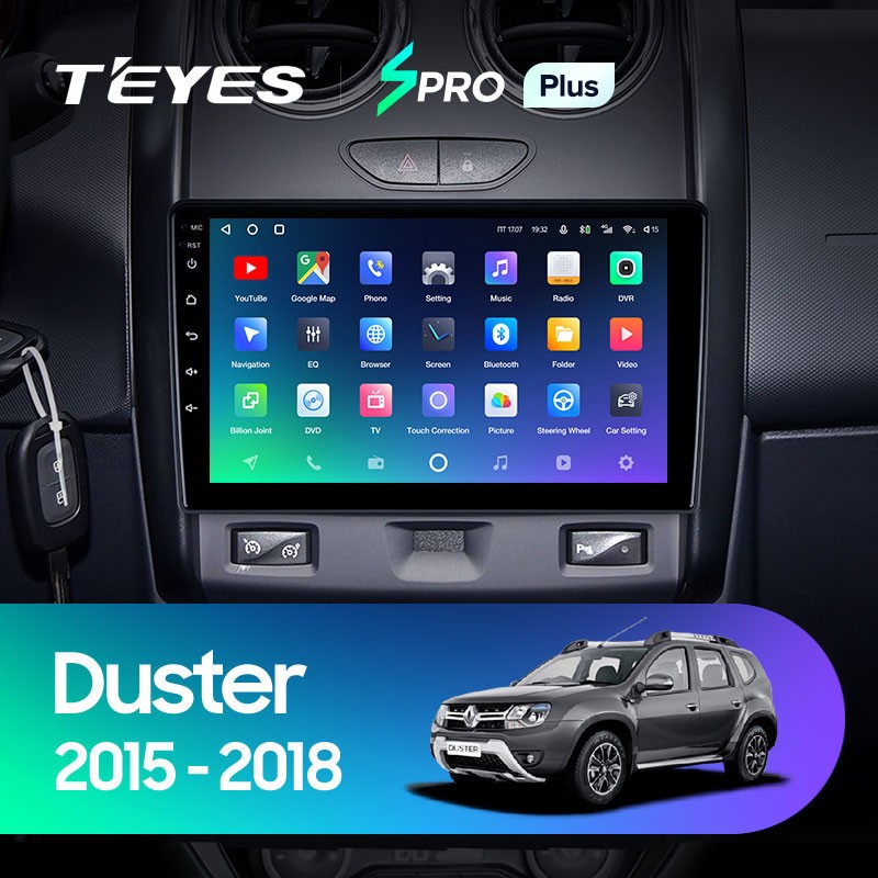 Штатная магнитола Teyes SPRO Plus 6128 Renault Duster 2015-2018 3940000₽