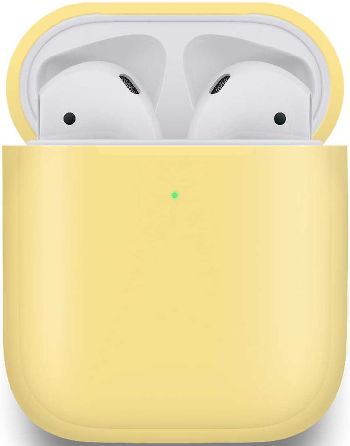 фото Чехол vlp для airpods yellow nobrand