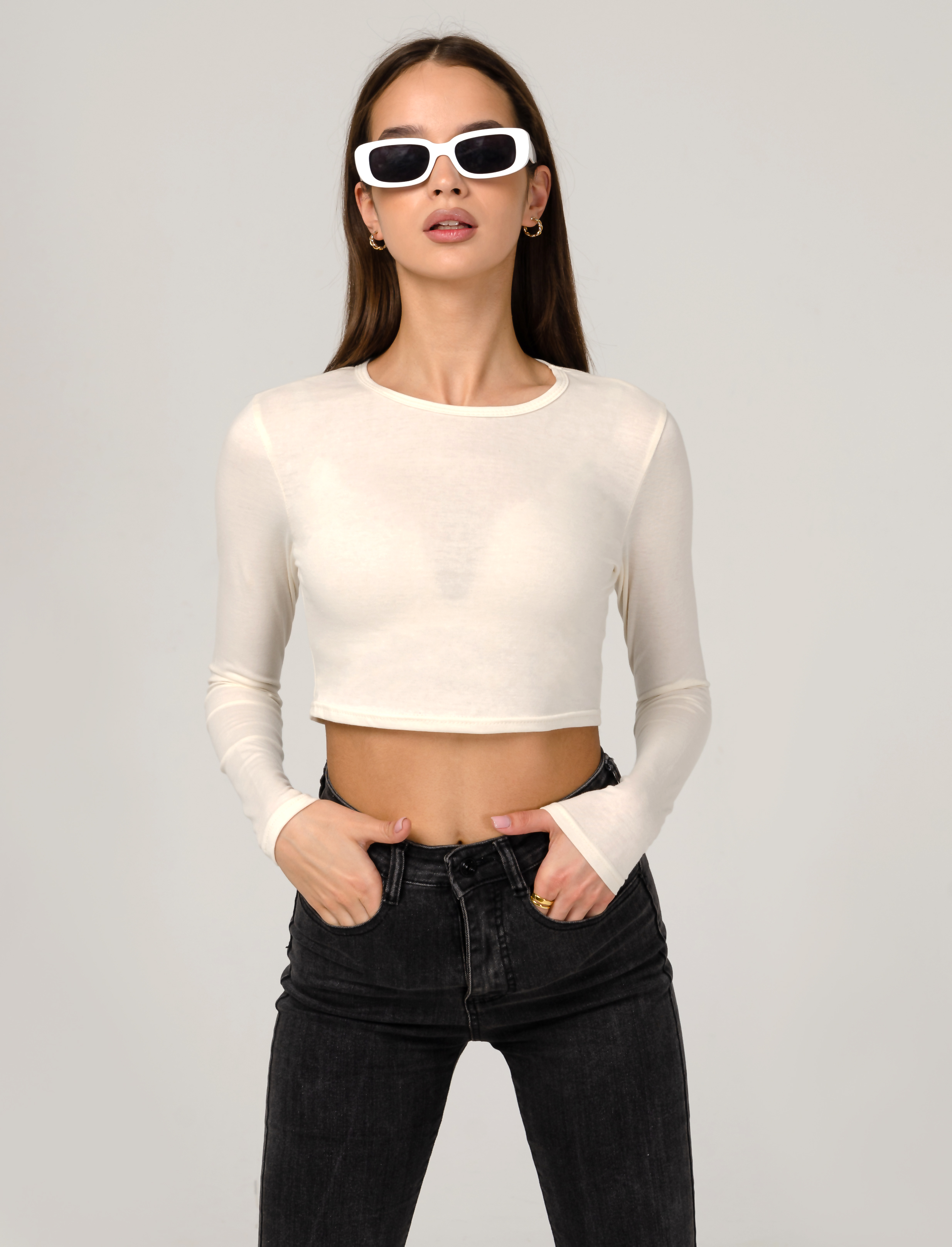 Лонгслив женский prosche 1100 бежевый XS