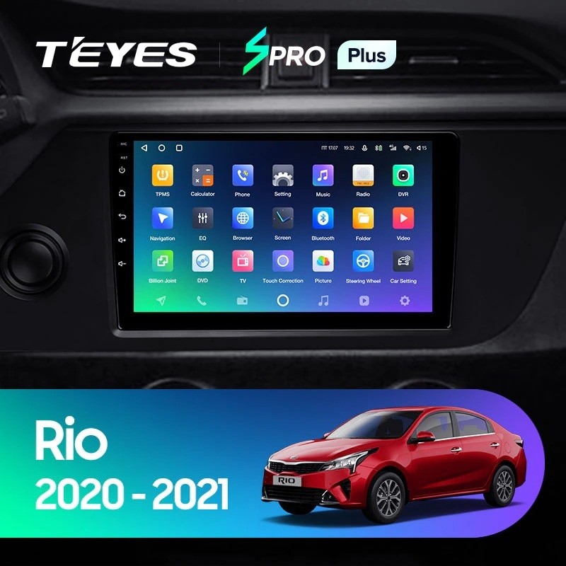 Штатная магнитола Teyes SPRO Plus 6128 Kia Rio 4 IV FB 2020-2021 3790000₽
