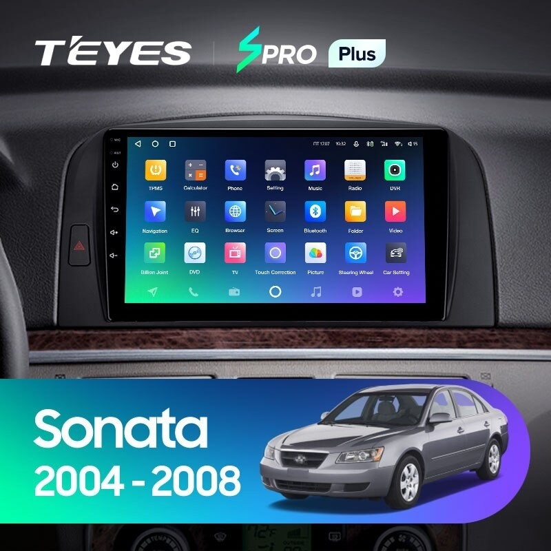 Штатная магнитола Teyes SPRO Plus 6128 Hyundai Sonata NF 2004-2008 3720000₽