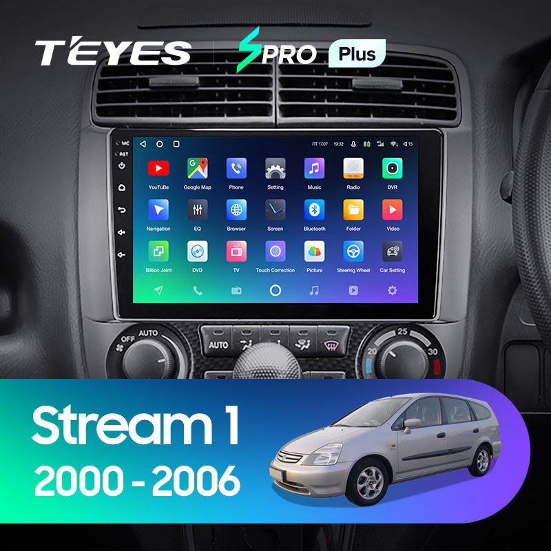 Штатная магнитола Teyes SPRO Plus 6128 Honda Stream 1 2000-2006 3670000₽