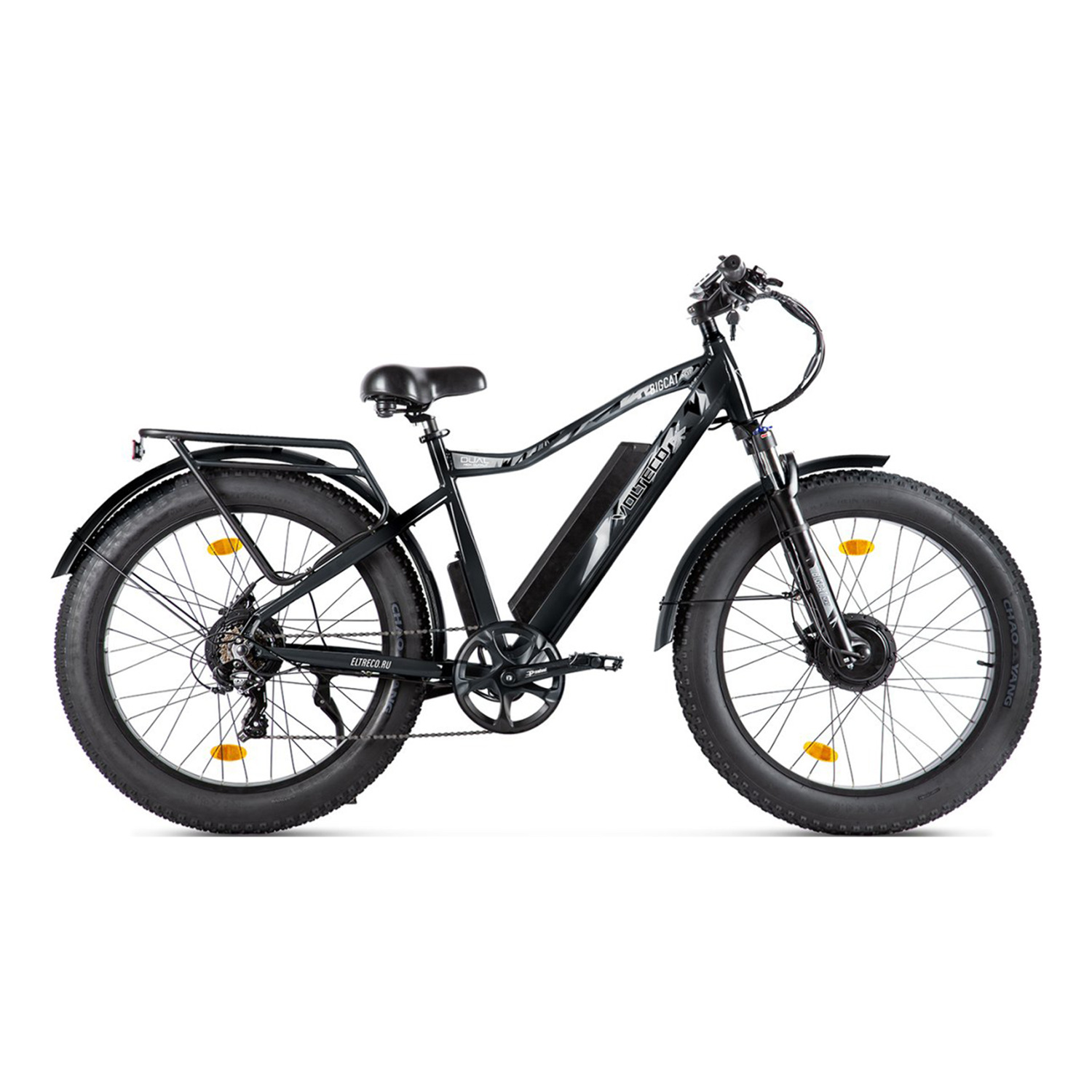 

Велосипед Volteco Bigcat Dual Next 26" 2024  Черный/Черный, Bigcat Dual Next