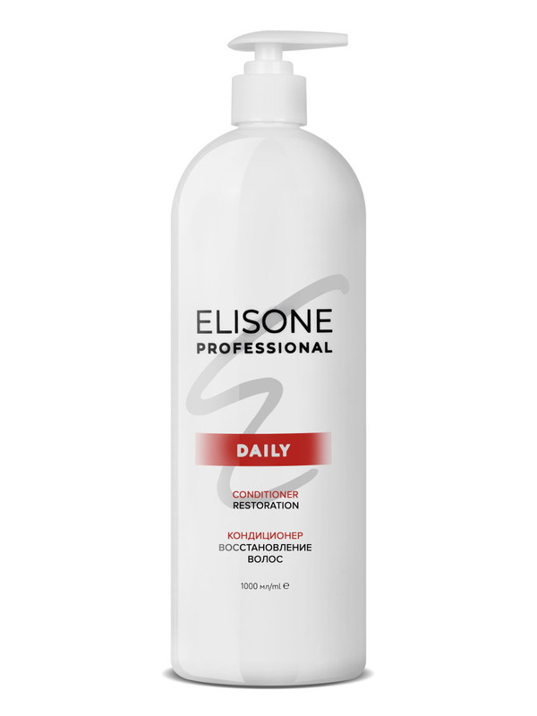 Профессиональный кондиционер ELISONE PROFESSIONAL Daily Restoration Восстановление 1000 мл