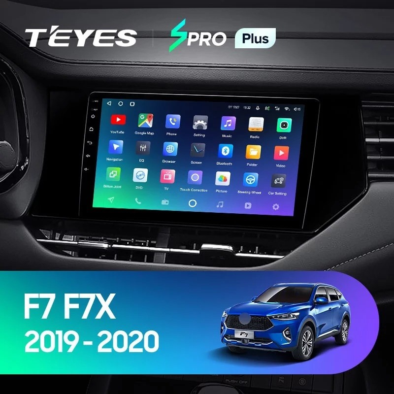 Штатная магнитола Teyes SPRO Plus 6128 Haval F7 F7X 2019-2020 3800000₽