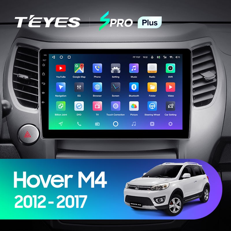 Штатная магнитола Teyes SPRO Plus 6128 Great Wall Hover M4 2012-2017 3640000₽