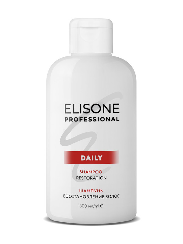 Профессиональный шампунь ELISONE PROFESSIONAL Daily Restoration Восстановление 300 мл